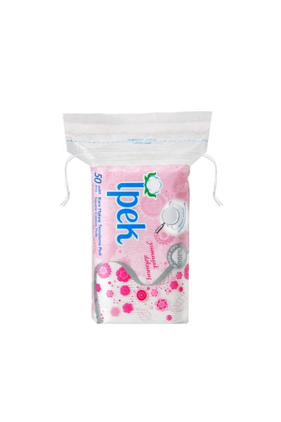 İpek Square Makeup Removal Cotton 50 Pieces