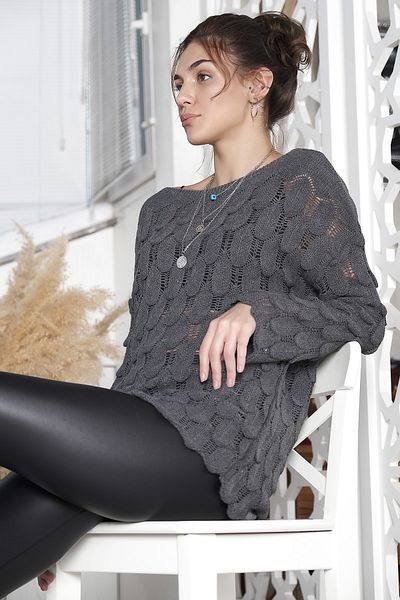 AVORWE New Season Off-Shoulder Drop Pattern Knitwear Sweater