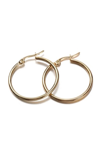 Bylin حلق من الفولاذ الذهبي - قطر 40 ملم