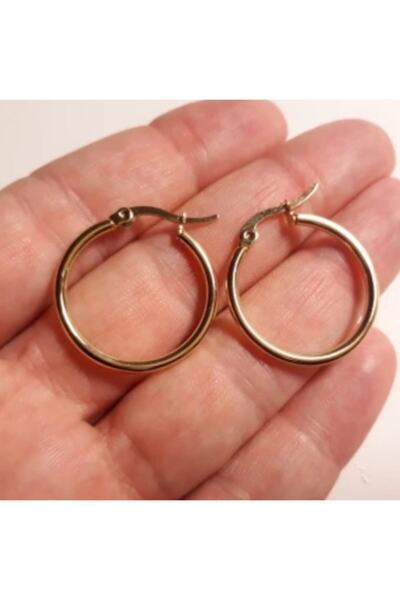 Bylin حلق دائري من الفولاذ الذهبي - قطر 35 ملم