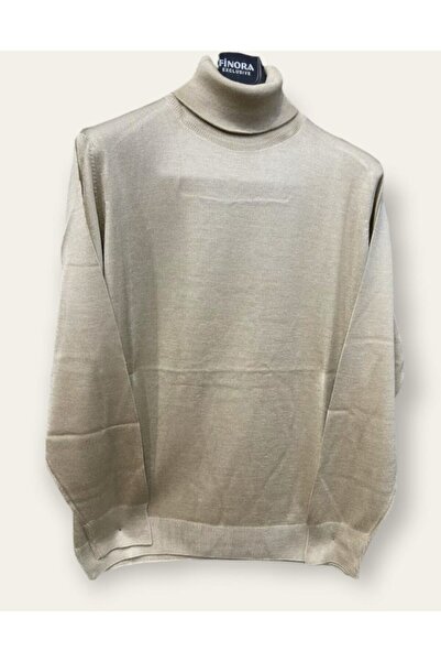 NACAR STORE Men's Full Fisherman Thin Wool Sweater