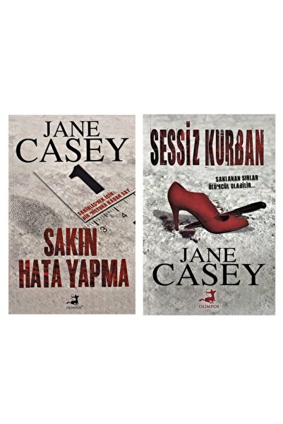 Olimpos Yayınları Sessiz Kurban- Sakın Hata Yapma Jane Casey 2 Kitap Set
