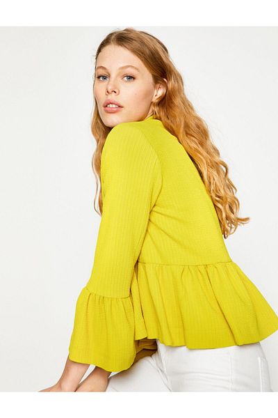 Koton Ruffle Detailed Jacket