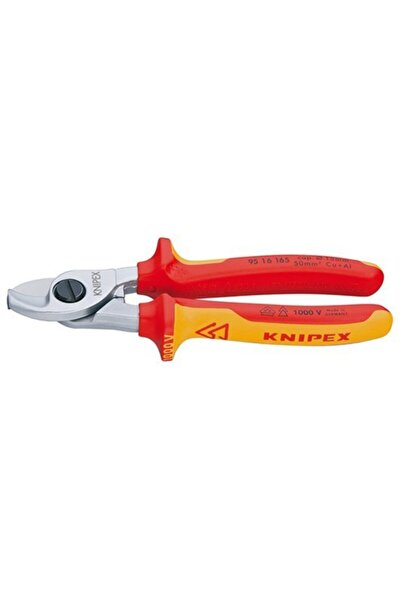 Knipex 95 16 165 Kablo Makası 15 mm 50 mm2 Vde 165 mm