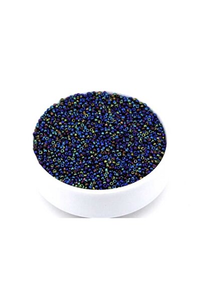 yfhobi 50 gram - Küçük Boy Kum Boncuğu, 1.5 Mm, Takı Yapım Boncuğu, Parlak Ja...