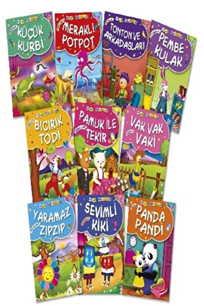 Timaş Çocuk Mini Masallar 1 - 10 Kitap Takım - Müjgan Şeyhi