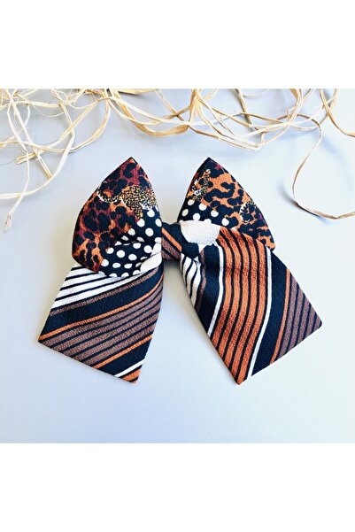 seyranat Тъмноцветна лента с етнически дизайн Автоматична щипка Висококачеств...