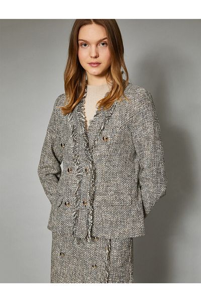 Koton Jacke - Schwarz - Regular Fit