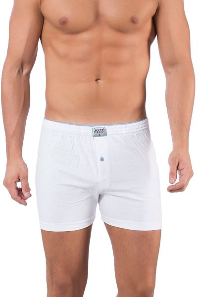 Tutku Underwear Elite Men's Towelbel Patternless Boxer Briefs