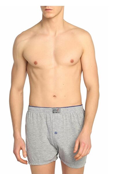 Tutku İç Giyim Elit Erkek Havlubel Desensiz Boxer Külot