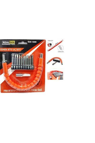 CMT Bendable Flexible Shank Bits Drill Bit And Screwing Bits 12 Piece Bits Set