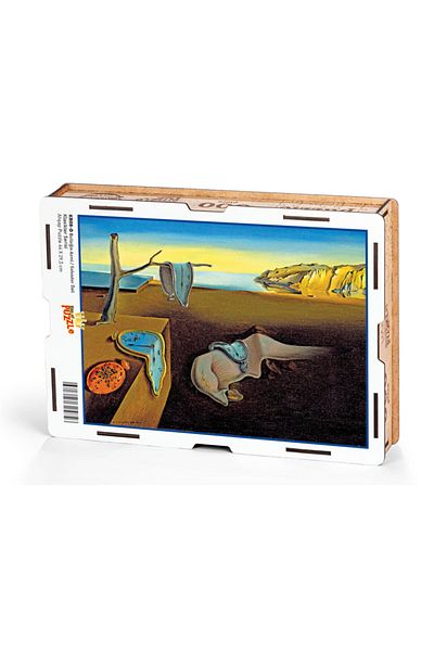 King Of Puzzle Wooden Puzzle for Adults and Children - 500 Piece Jigsaw Puzzle - The Persistence of Memory - Salvador Dali