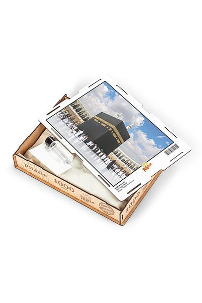 King Of Puzzle Wooden Puzzle Mekke Wooden 1000 Piece Puzzle