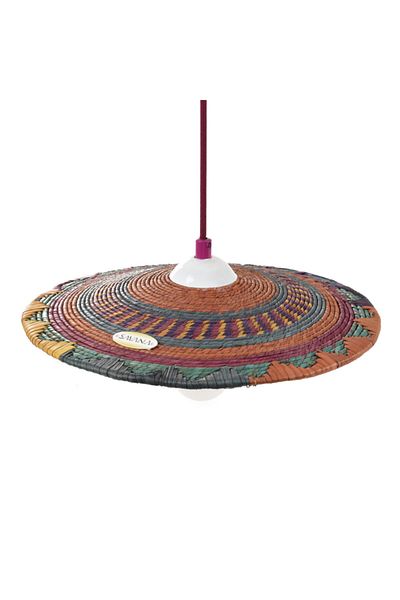 Savana El Yapımı Sanatları Malva Wicker Ceiling Lighting