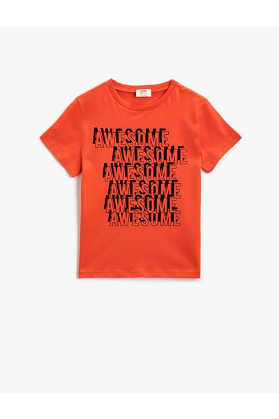 Koton Boy's Red T-Shirt