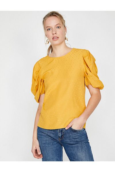Koton Women's Yellow Blouse