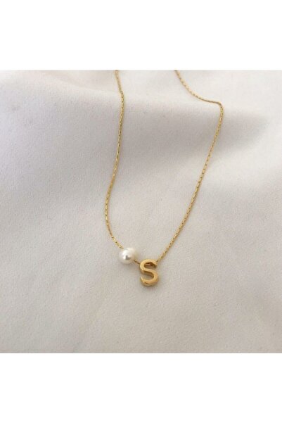 Asia Chic Incili S Harfli Kolye