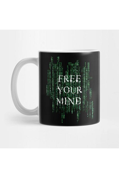 Pixxa Free Your Mind - Matrix Mug