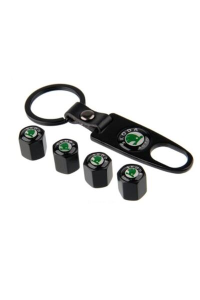 GARDENAUTO سكودا رابيد سبايسباك غطاء صمام من الفولاذ المقاوم للصدأ ومجموعة سل...