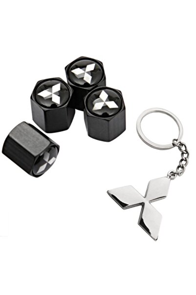 GARDENAUTO Mitsubishi L200 Valve Cover 4 Pieces and Chrome Keychain