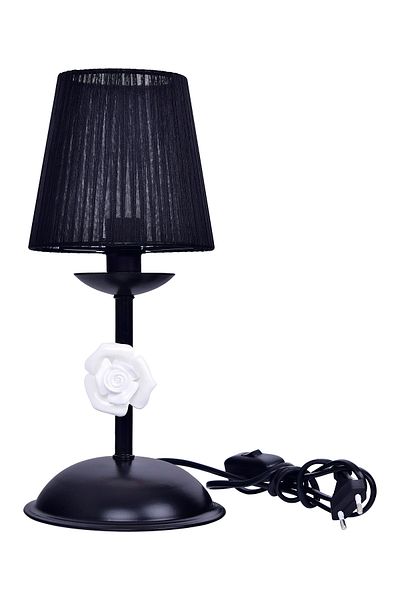 VK HOME AYDINLATMA Valentina Lampshade Black (with Black Hat)
