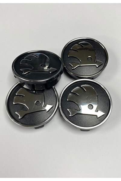 Skoda Jant Göbeği (ebat 55/60) (55mm Yuva) ( 4lü Set)