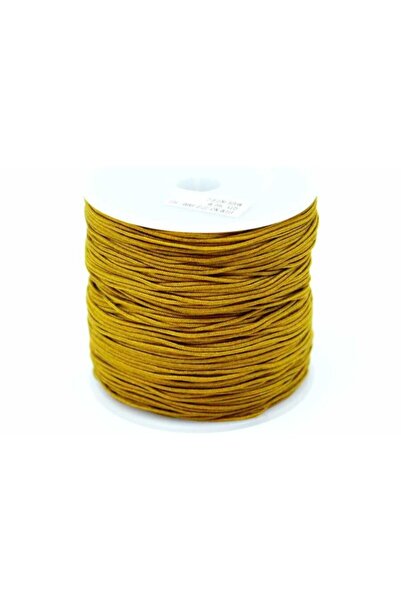 yfhobi 10 Metre - 0.80 Mm, Bileklik Ipi, Hardal Renkli, Paraşüt Ipi, Kod-563