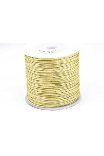 yfhobi 10 Metre - 0.80 Mm, Bileklik Ipi, Krem Renkli, Paraşüt Ipi, Kod-734