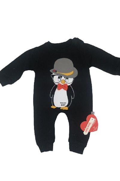 Murat Baby Penguin Printed Baby Rompers