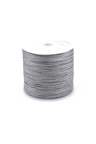 yfhobi 10 Metre - 0.80 Mm, Bileklik Ipi, Açık Gri Renkli, Paraşüt Ipi, Kod-484