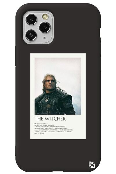 WANNA PROTECT iPhone 11 Pro Max Black Color the Witcher Velvet Patterned Sili...