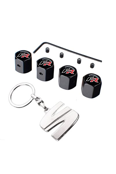 GARDENAUTO Seat Leon 1998-2005 Fr with Logo - Valve Cover, Allen Anti-Theft Safe and Keychain
