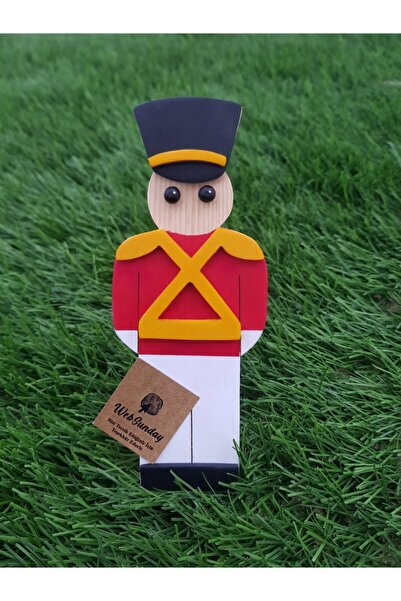 websunday Decorative Wooden Lead Soldier - Christmas Set
