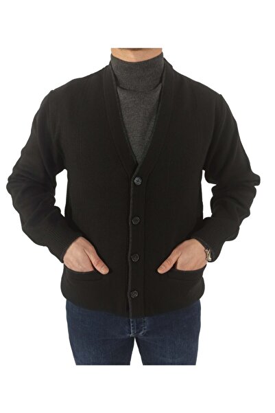DCN Fire Lamb Wool Cardigan-6520