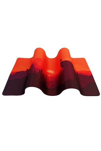 PORGE Gaming Mouse Pad 90x40 Xxl Sunset Landscape Large Gamer Mousepad