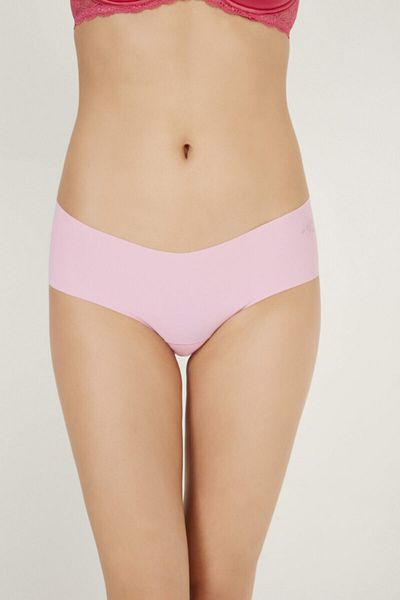 Malinka Non-Marking Seamless Gathering Laser Cut String Panties