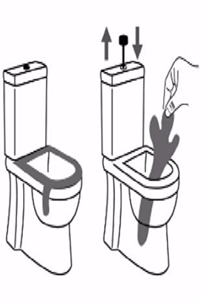 KG-GOLDPAPER Ahşap Görünüm Klozet Kapak Örtüsü Aparatı Dispenseri 3460-a