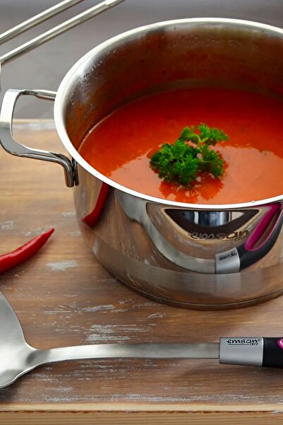 Emsan Demre Maksi Derin Çelik Tencere 30 cm 14 Lt