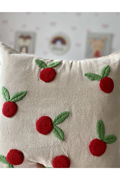 shuras colors Yılbaşı Model Kırlent Yastık Punch Işlemr