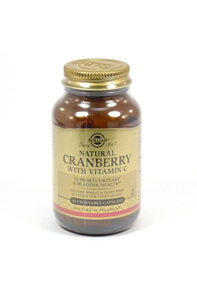 AEG Solgar cranberry with vitamin c 60 capsules