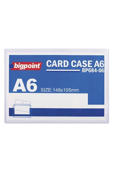 Bigpoint حاوية تخزين لافتة A6 مكونة من 10 قطع