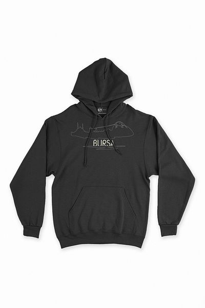 Cix Φούτερ με κουκούλα Bursa Drawing Hoodie