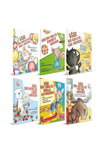 Bilgi Yayınevi Eğer... Serisi (6 Kitap Set) kitabı / Laura Numeroff / Bilgi Y...