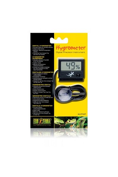 gclshop Exo Terra Led Rept-O-Meter Hygrometer-V