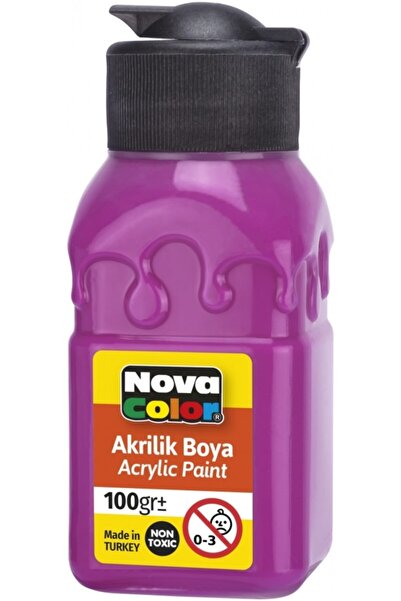 Nova Color Mahi Max Akrilik Boya 100 Gr Fuşya