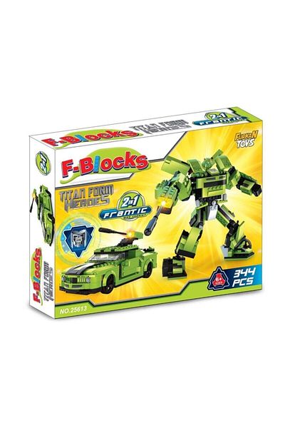Furkan Toys F-blocks Hereos Series 344 Pieces Lego Set Fr37401