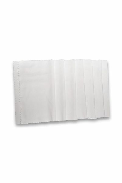 Lionel White Color 100 Pieces Microfiber Glasses Cleaning Cloth