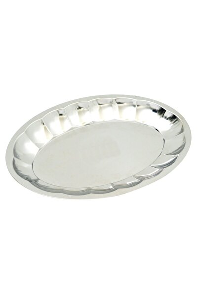 Abant Çelik Dilimli Kayık Tabak