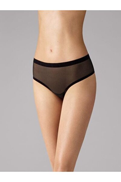 Wolford Kadın Siyah Tulle String Panty