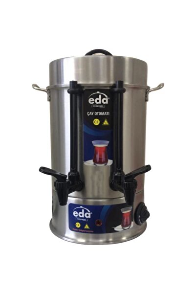 Eda Çelik 60 Bardak Çift Musluklu Semaver